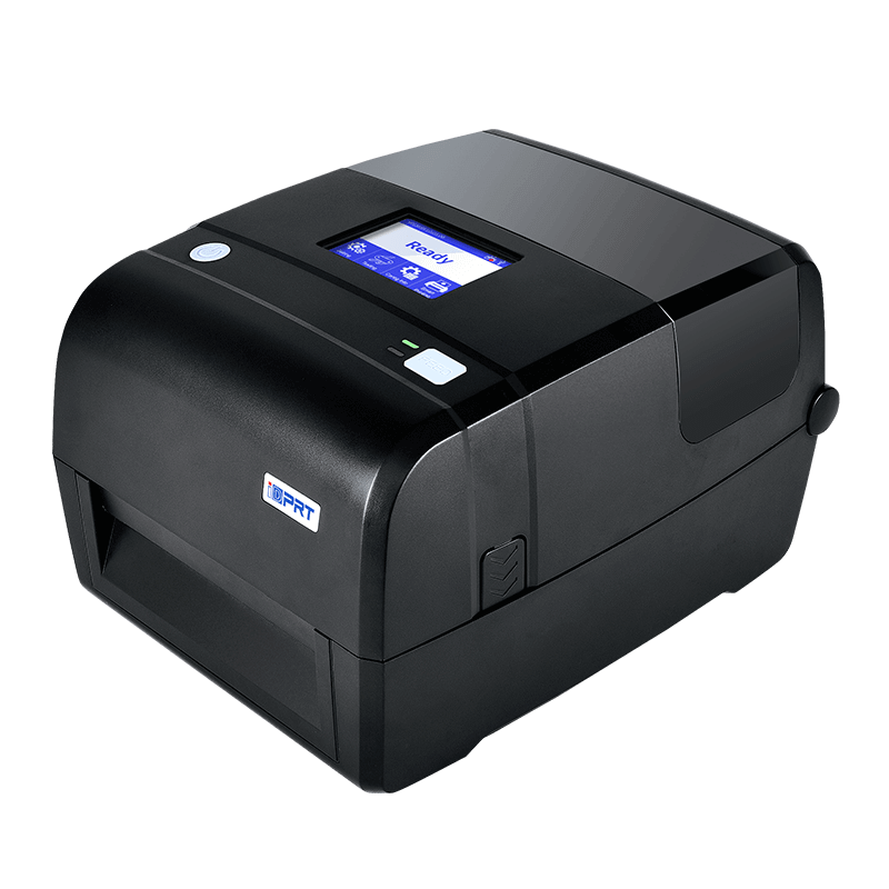 iT4P 4-tommer termisk overførsel stregkode printer med Color Touch LCD [203/300dpi, 300m bånd]