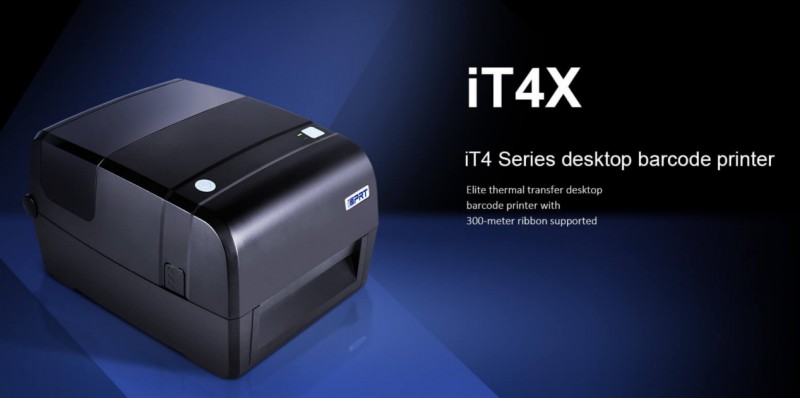 iDPRT iT4X 4 tommer desktop stregkode printer.png
